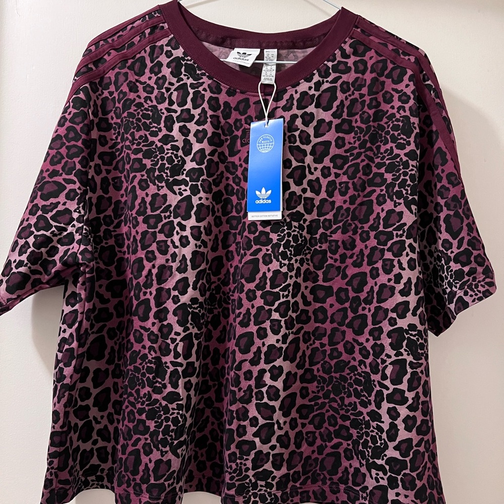 Adidas cropped tshirt